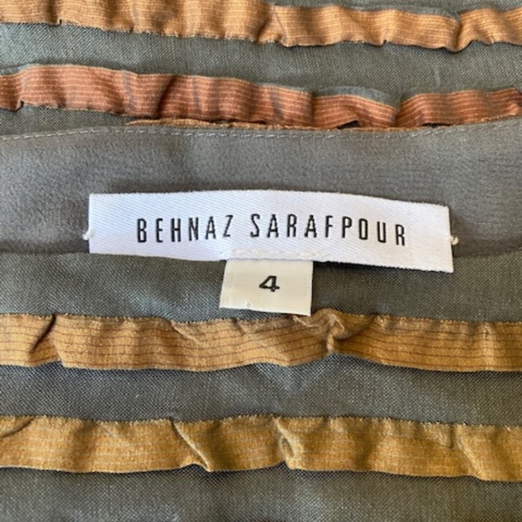 Behnaz Sarafpour Silk Blend Shift Dress - Picture 9 of 13